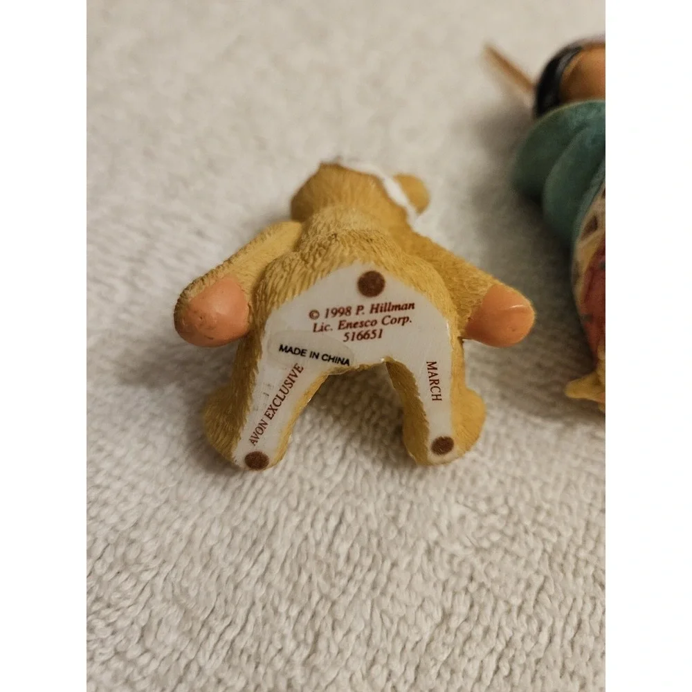 Vintage Enesco‎ Cherished Teddies 90s Figurines Lot Of 6 Dances With Wolves